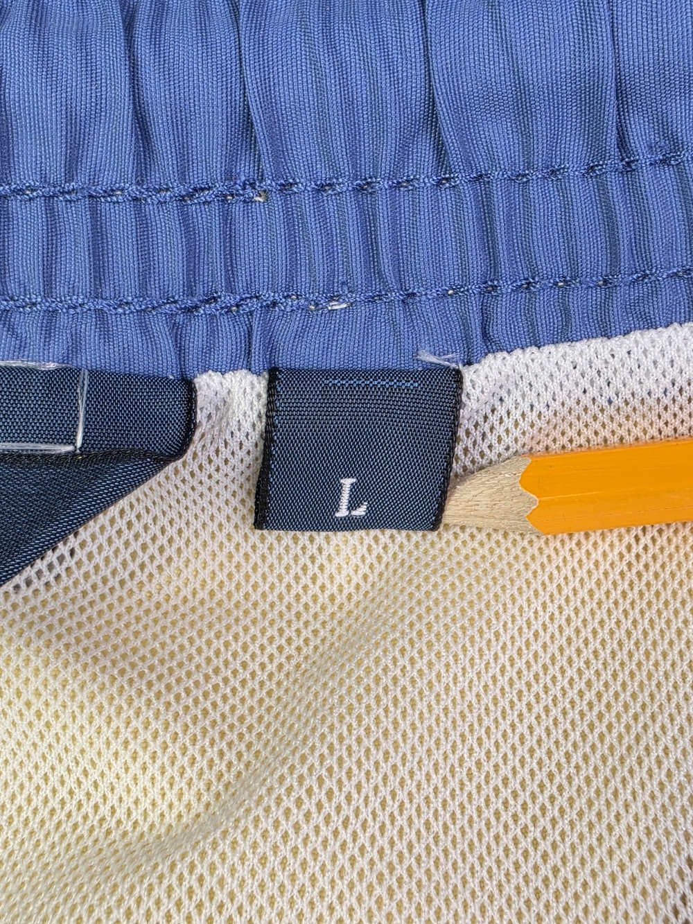Polo Ralph Lauren Men's Swim Trunks Size L Yellow Nylon Elastic Waist Pony Logo - Picture 7 of 15